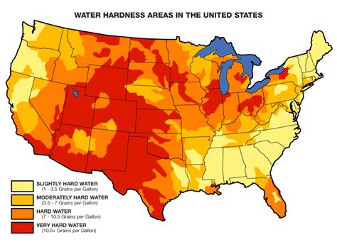 water hardness levels by postcode